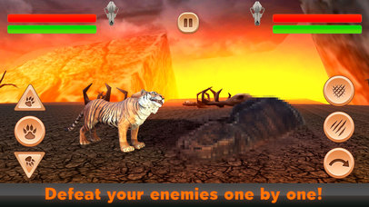Tiger Vs Dino Kung Fu Fighting screenshot 3