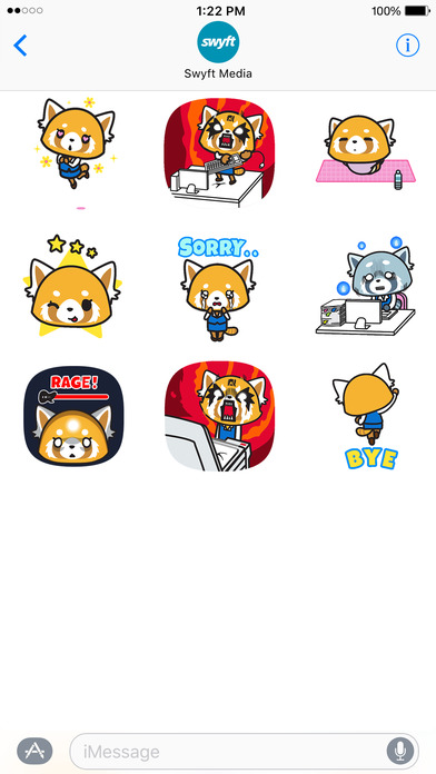 Aggretsuko Animated Stickers screenshot 4