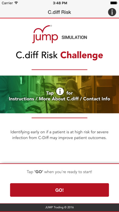 C.diff Risk Challenge screenshot 2