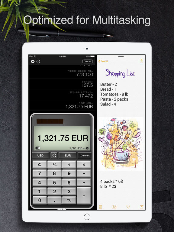 Calculator Pro for iPad - Scientific Calculator Screenshots