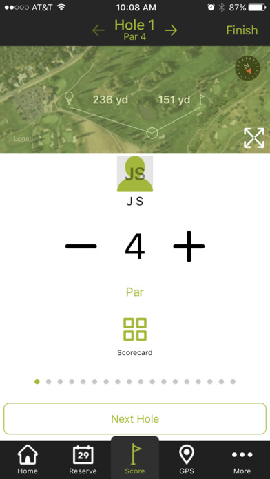 Valley View Golf Course - GPS and Scorecard screenshot 4