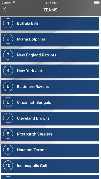 Schedule of NFL season 2017 screenshot 3