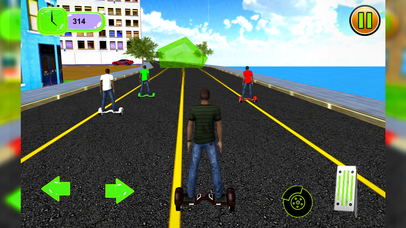 Hoverboard Racing Simulator - Self Transporter 3D screenshot 4