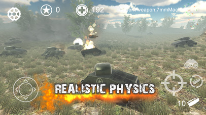 Realistic Battle Tank screenshot 4