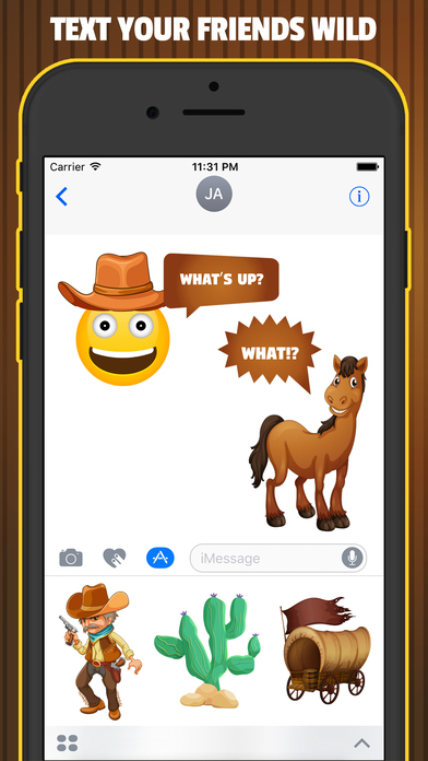 Westmoji - Wild West Emojis screenshot 2