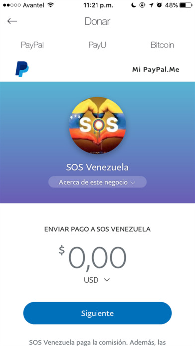 SOS Venezuela App screenshot 2