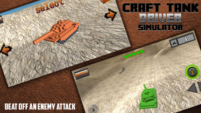 Craft Tank vs Tank 3D Driver Simulator screenshot 3