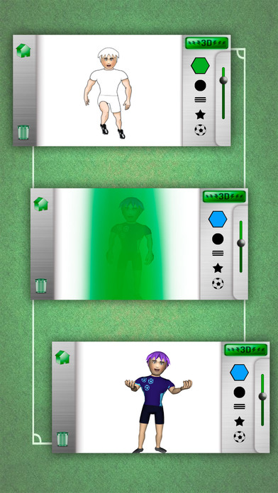 Eleven Goal 3D coloring book - painting soccer screenshot 4