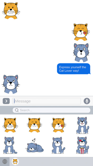 Cat Lovers Emojis and Stickers screenshot 3