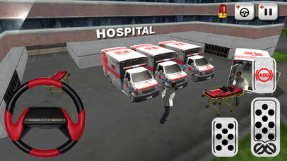 Ambulance Rescue Driver: Survival Mission Game screenshot 2