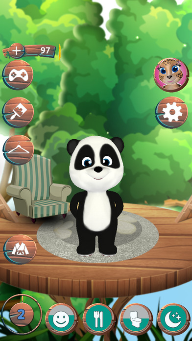 My Talking Panda - Pet Game screenshot 2