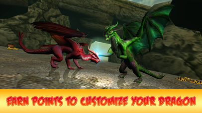 Flying Fire Dragon Fighting screenshot 3