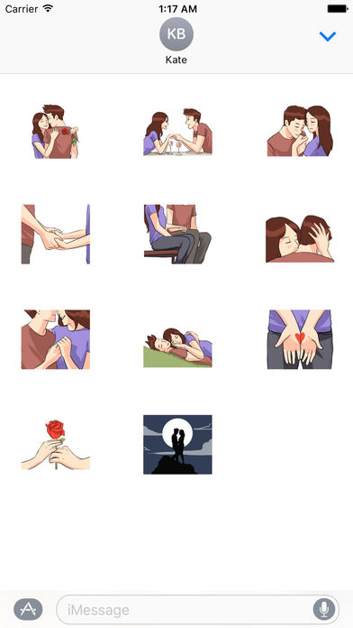 LoveMoji - Signs of Love Sticker screenshot 3