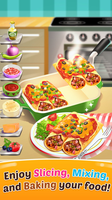 Summer Food Cooking Maker Game screenshot 2