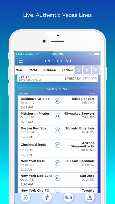 Linedrive: Sports Betting screenshot 3