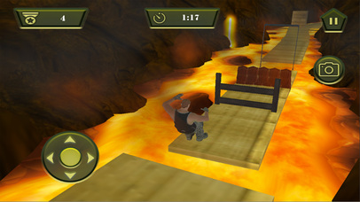 US Army Obstacle Course: Volcano Escape screenshot 3