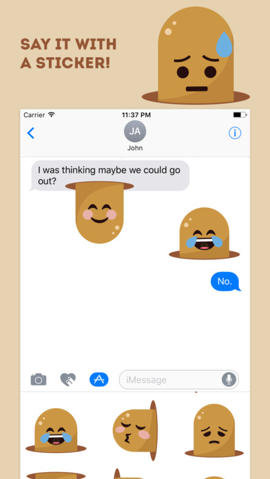 Whack-a-Moji - Funny Emoji screenshot 2
