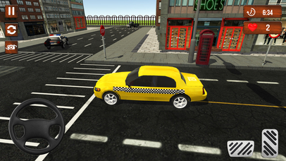 Taxi Cab Driver Simulator 3D screenshot 4
