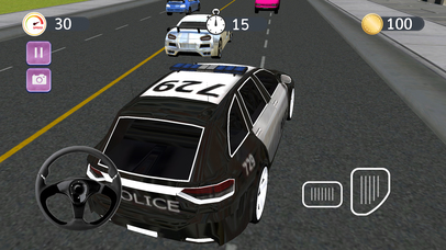 Crazy Police Car Chase screenshot 2