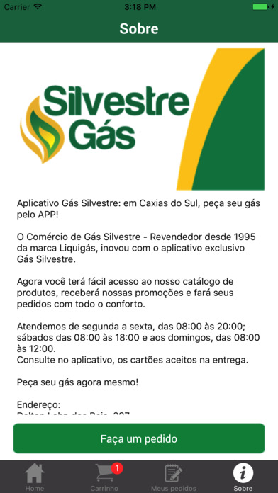 Gás Silvestre Caxias do Sul screenshot 4