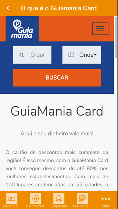 GuiaMania Card screenshot 4