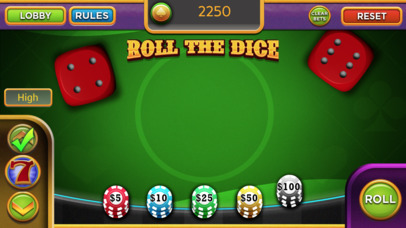 Las Vegas Casino High Roller - Lucky 7 Dice! screenshot 3