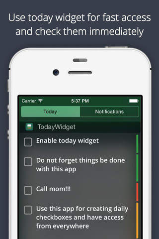 TodayNote - Note with today widget screenshot 3