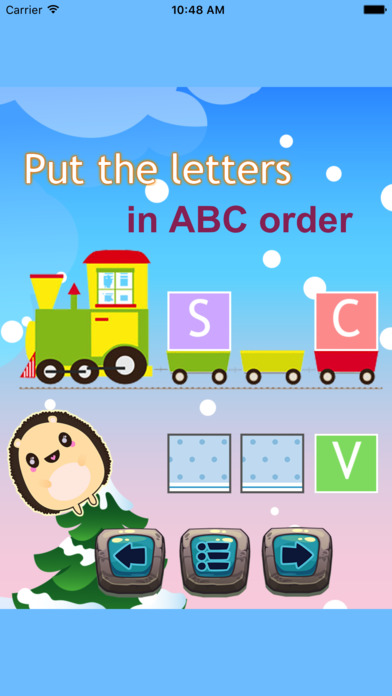 ABC Alphabetical Letters Order Game screenshot 2