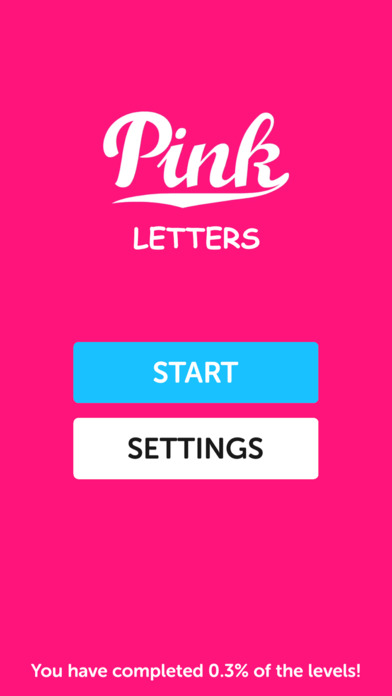 Pink Letters - Word Search Puzzle Game screenshot 3