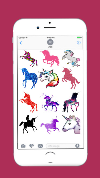 Unicorn Stickers For iMessages screenshot 2