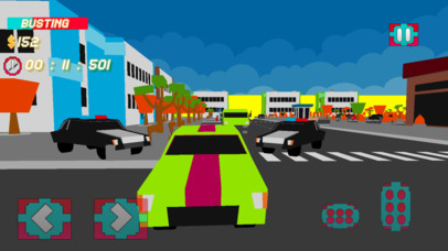 Police Chase 3D : Blocky Evade screenshot 3