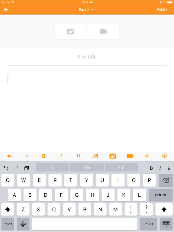 Screenshots of Wattpad - Free Books for iPad