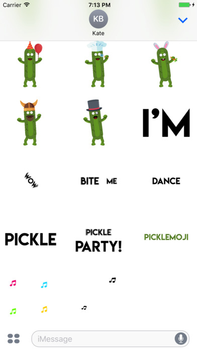 Picklemoji Animated Stickers screenshot 3