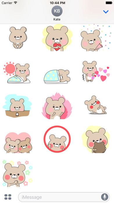 A Bear Sticker Sticker screenshot 3