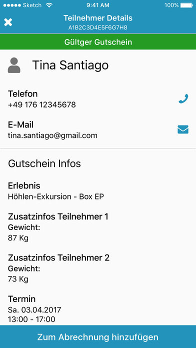 Jochen Schweizer – Partner App screenshot 2
