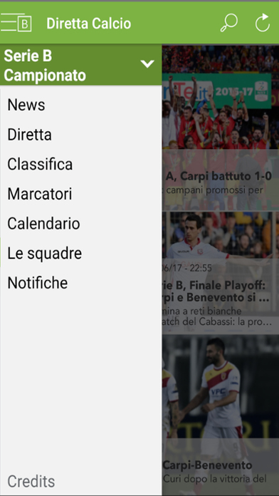Diretta Calcio screenshot 2