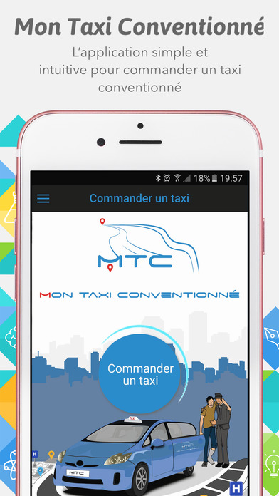 MTC MON TAXI CONVENTIONNE screenshot 2
