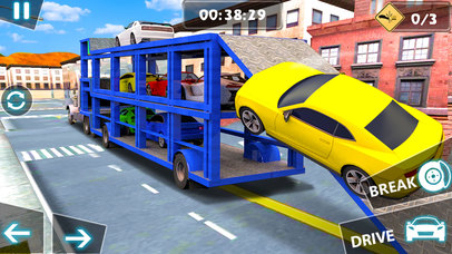 City Sports Car Truck Transport screenshot 3