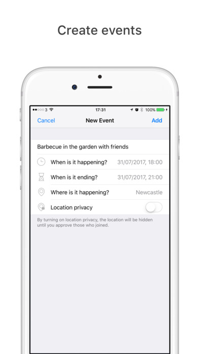 Pindoo - Nearby Events screenshot 3