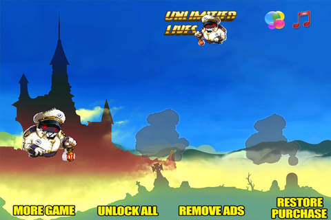 An Old Fun Sailor HD - Run & Jump Game screenshot 4