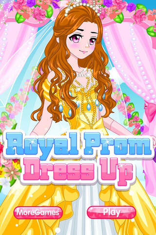 Royal Prom Dress up – Princess Party Makeover Salon Game, Funny Girls Free Game screenshot 4