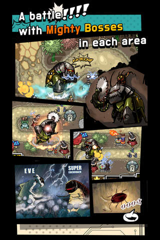 Hero Comics Small Defense - Free screenshot 4