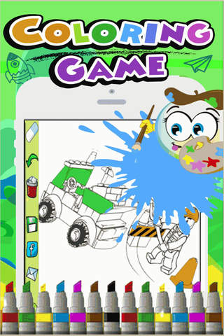 Coloring Pages For Kids Cast lego city Version screenshot 2