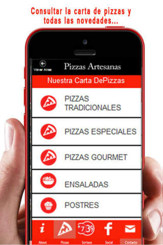 DePizza screenshot 2