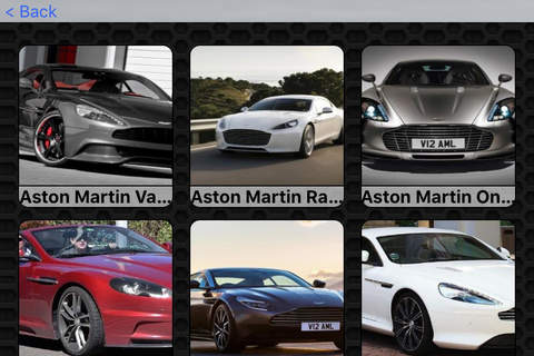 Aston Martin Collection FREE | Watch and  learn with visual galleries screenshot 2