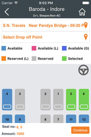 Intercity Travels screenshot 4