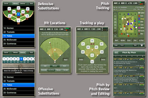 iScore Softball and Baseball screenshot 2