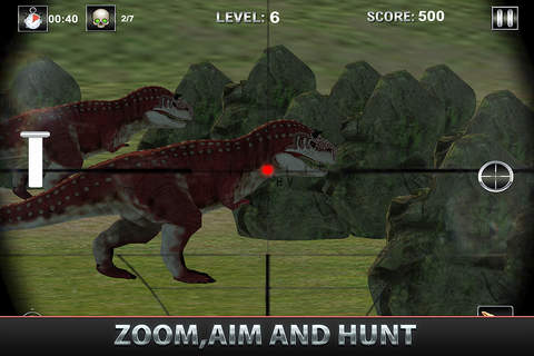 2016 Dinosaur Hunting Park 3D : Reload Dino World Carnivores Safari Hunt Season screenshot 3