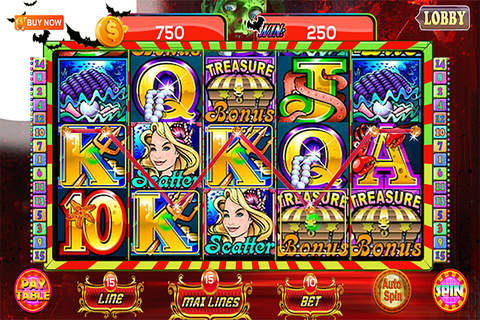 Lucky Slots: Of King of the ocean Spin hockey screenshot 2