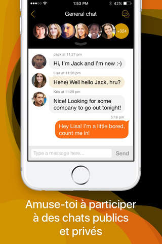 GetAnAffair - chat and meet in real dating app screenshot 4